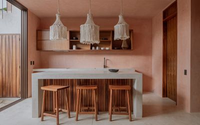 "Salmon" pink is the cozy, rosy color of the moment, say designers – here's what to pair with it for a brilliant room scheme