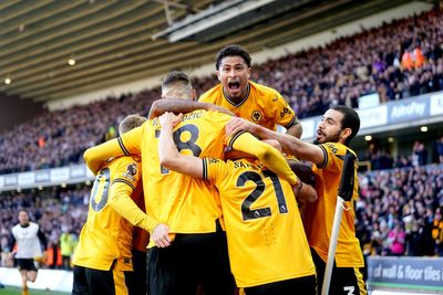 Wolves stun Tottenham with two stoppage-time strikes