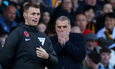 Postecoglou laments Tottenham ‘running out of steam’ in Wolves loss