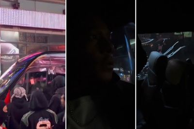 Former UFC champion Jamahal Hill’s bus attacked by pro-Palestinian protestors in New York