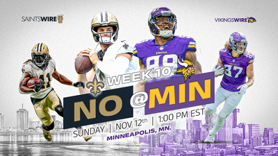 Saints vs. Vikings Week 10: How to watch, listen and stream