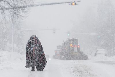 Four homeless people die in Anchorage as major storm brings heavy snows