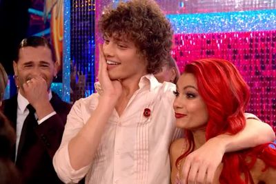 Bobby Brazier left red in the face after extremely honest admission during Strictly live show