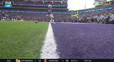 A goal-line Washington fumble on a near pick-six became a safety in wild sequence vs. Utah