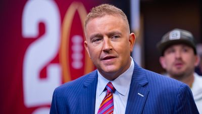 Kirk Herbstreit’s Dog Was Having the Best Time on the Field Before Georgia-Ole Miss