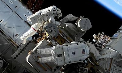 Lost in space: astronaut’s toolbag orbits Earth after escaping during spacewalk