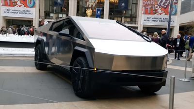 Tesla Cybertruck Seen In Close-Up Video. This One Looks Almost Perfect