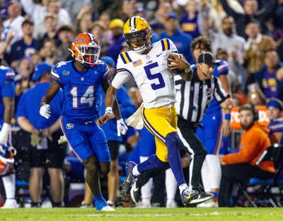 LSU's Jayden Daniels Makes History With Eye-Popping Numbers Against Florida
