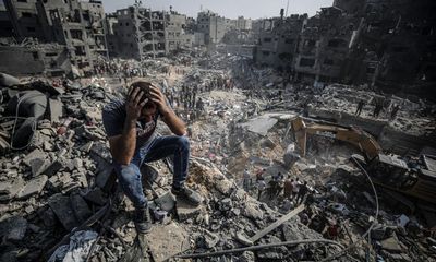 ‘Families want to die together’:  relatives count the cost of Gaza airstrikes