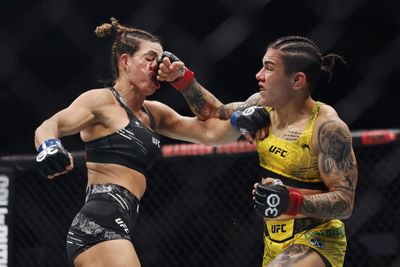 Jessica Andrade def. Mackenzie Dern at UFC 295: Best photos