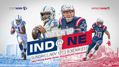 Colts vs. Patriots: How to watch, stream, listen in Week 10