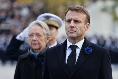 Macron urges France to rise up against 'unbearable resurgence of antisemitism' before Paris march
