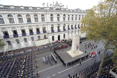 In Pictures: Nation pays tribute to war dead on Remembrance Sunday