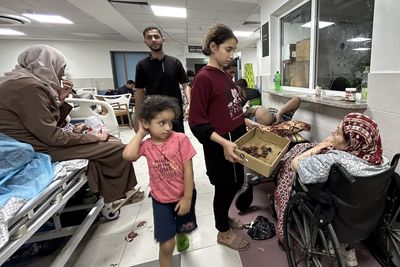 How are Gaza casualty updates affected by Israeli attacks on hospitals?