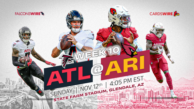 How to watch, listen to, stream Falcons at Cardinals in Week 10