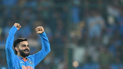 Virat Kohli takes first ODI wicket in nine years at World Cup