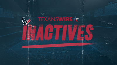 Texans vs. Bengals inactives: All injuries claim inactive spots