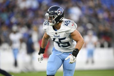 Titans’ Chance Campbell ruled out after suffering injury during warm-ups