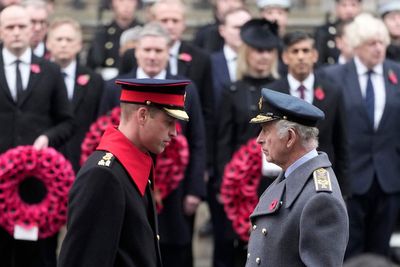 King Charles leads moving Remembrance Day service at Cenotaph as nation honours war dead