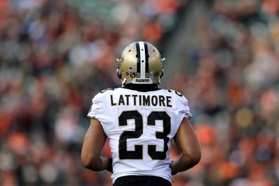 Marshon Lattimore (ankle) questionable to return vs. Vikings