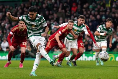 Celtic manager in 'penalties are important in Scotland' quip after Luis Palma strike