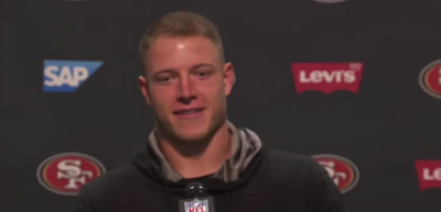 Christian McCaffrey had a delightfully sarcastic response to the end of his TD streak