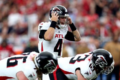 Falcons QB Desmond Ridder replaces Taylor Heinicke after injury