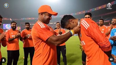 WATCH: Suryakumar Yadav bags 'Fielder of the Match' award as India conclude league stage unbeaten