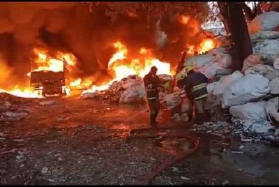 Telangana: Massive fire in a godown in Hyderabad kills 6, injures 3