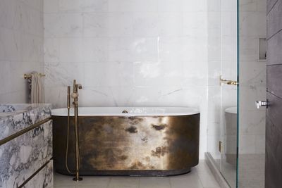 Is brass on the way out? These are the 4 bathroom hardware trends designers are taking forward into 2024