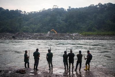 ‘Leave the gold in the ground’: Ecuador’s forest guardians mobilise against illegal mining in Amazon