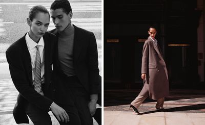 Giorgio Armani’s new unisex collection looks back to the brand’s 1980s roots