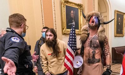 Man who stormed US Capitol in face paint files paperwork for congressional run