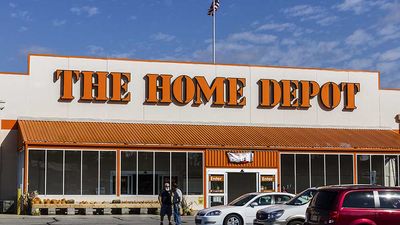 Dow Jones Giant Home Depot Earnings, Same-Store Sales Fall Again, But Stock Surges