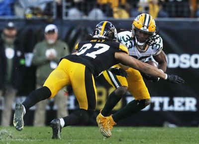 Mistake by Aaron Jones killed Packers’ final drive vs. Steelers
