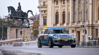 This Mostly Stock Electric Mini Punched Above Its Weight. It’s Now A Street Rally Champion