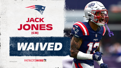 Patriots CB Jack Jones reportedly being waived, after playing only 10 snaps vs Colts