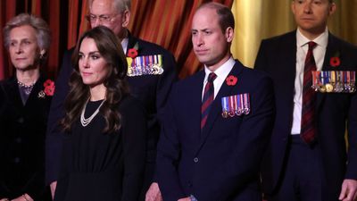 Kate Middleton's 'sweetly bashful' moment with Prince William on Remembrance Day