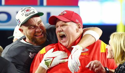 Andy Reid had a great response when asked if Travis Kelce and Taylor Swift’s relationship was a distraction