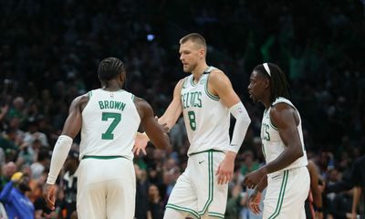 The Boston Celtics go 2-0 in a dominant weekend with help from Jaylen Brown, Kristaps Porzingis