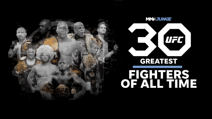 MMA Junkie’s 30 greatest UFC fighters of all time: Full list and videos