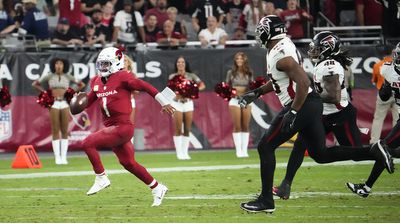 Overhead View of Kyler Murray's Big Run vs. the Falcons Is Mesmerizing