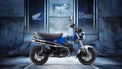 2024 Honda Dax Gets A Gorgeous New Blue Color Update