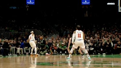 Knicks' Josh Hart Made a Genius Pass to Himself Off a Defender’s Back Before Knocking Down Big Shot