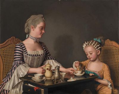 Liotard and The Lavergne Family Breakfast review – a delicate scene of the Enlightenment good life, torpedoed