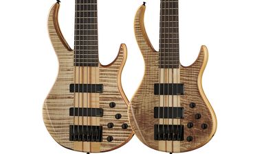 Harley Benton expands its BZ-1000 II NT series with a pair of sub-£500 extended-range bass guitars – and AAA flame maple veneers come as standard