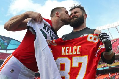 Will Taylor Swift fans send the Travis and Jason Kelce holiday song to No. 1?