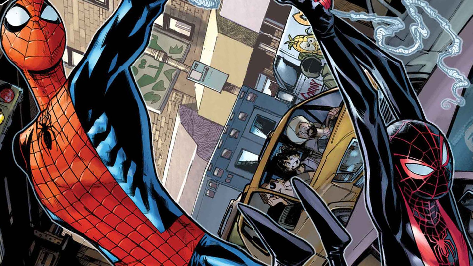 Peter Parker and Miles Morales get a new team-up title…