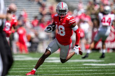 Ohio State WR Marvin Harrison Jr. about to crash the Heisman party