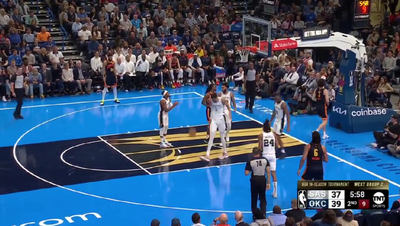 Victor Wembanyama picked up his first-ever technical foul by bouncing the basketball too hard